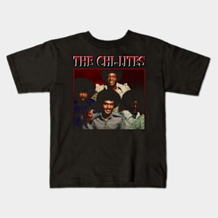 Vintage Rhythms The Chi Band Tees, Dance through Decades with Timeless Soul Kids T-Shirt